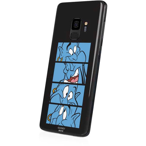 Disney Aladdin Genie Faces Grid Galaxy S9 Skin
